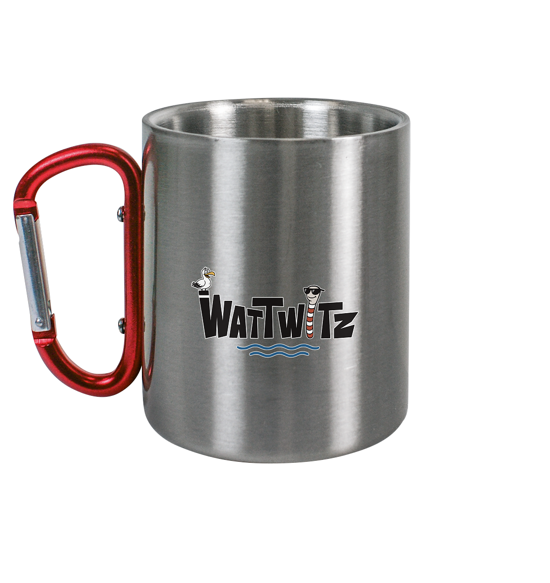 Watt Vibes, dreckig, ehrlich, nordisch - Edelstahl Tasse