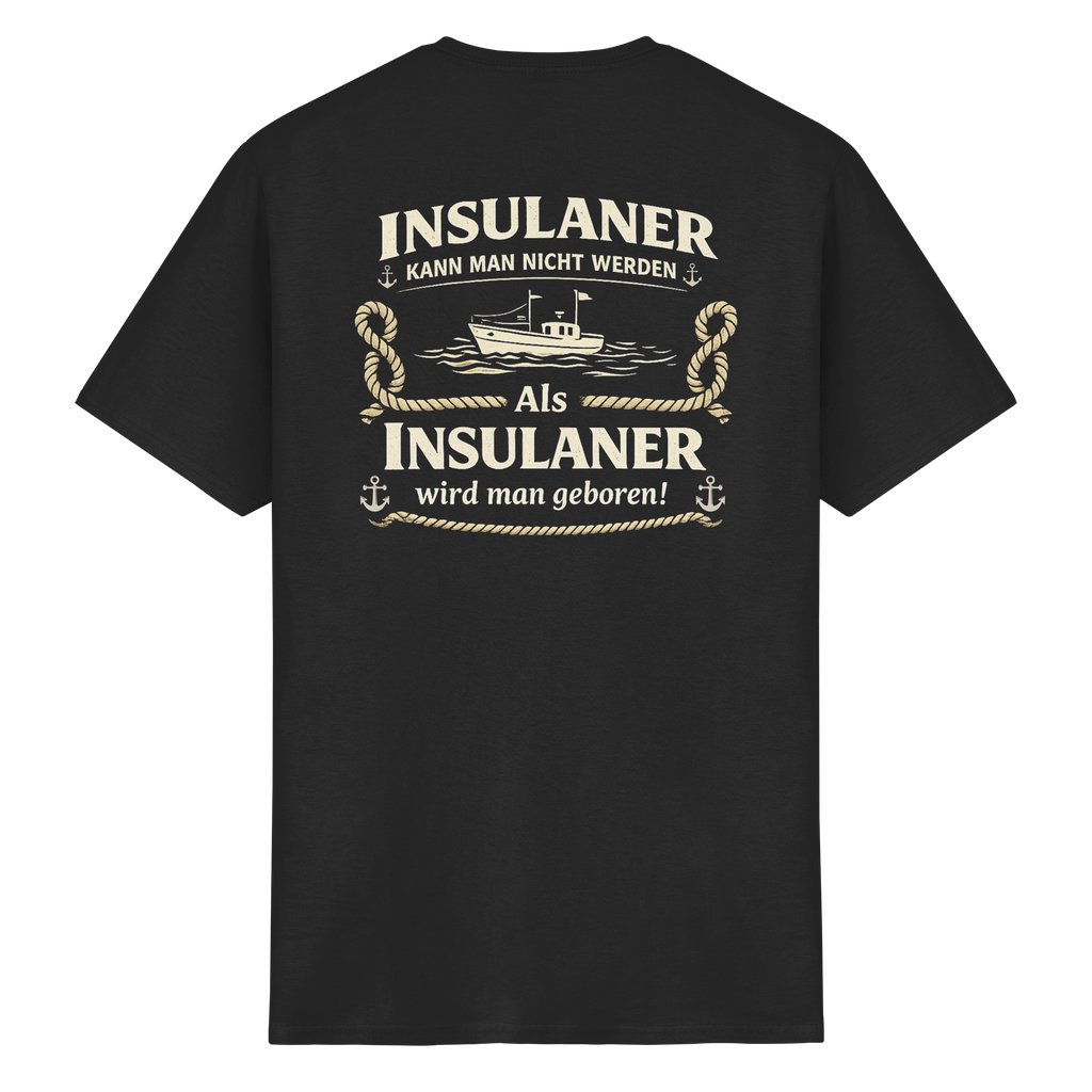 Insulaner kann man nicht werden - Heavy Cotton T-Shirt