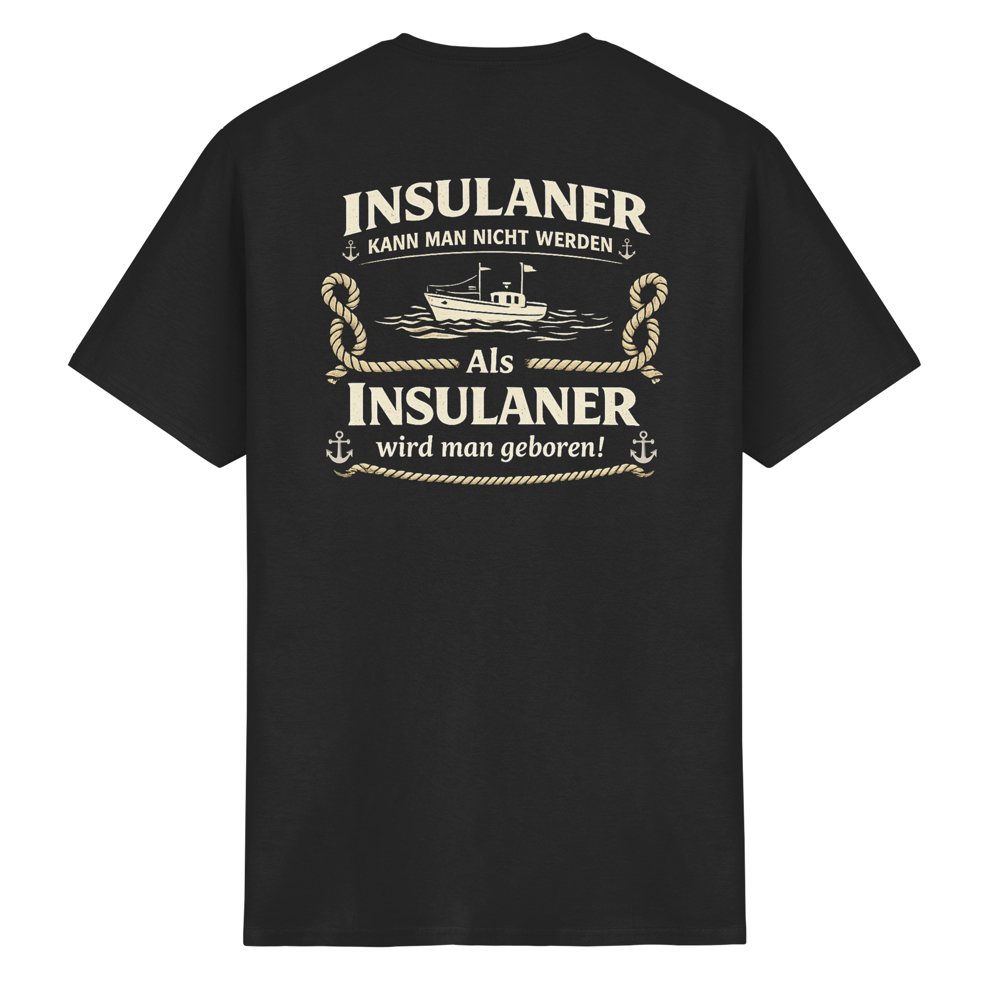 Insulaner kann man nicht werden - Heavy Cotton T-Shirt