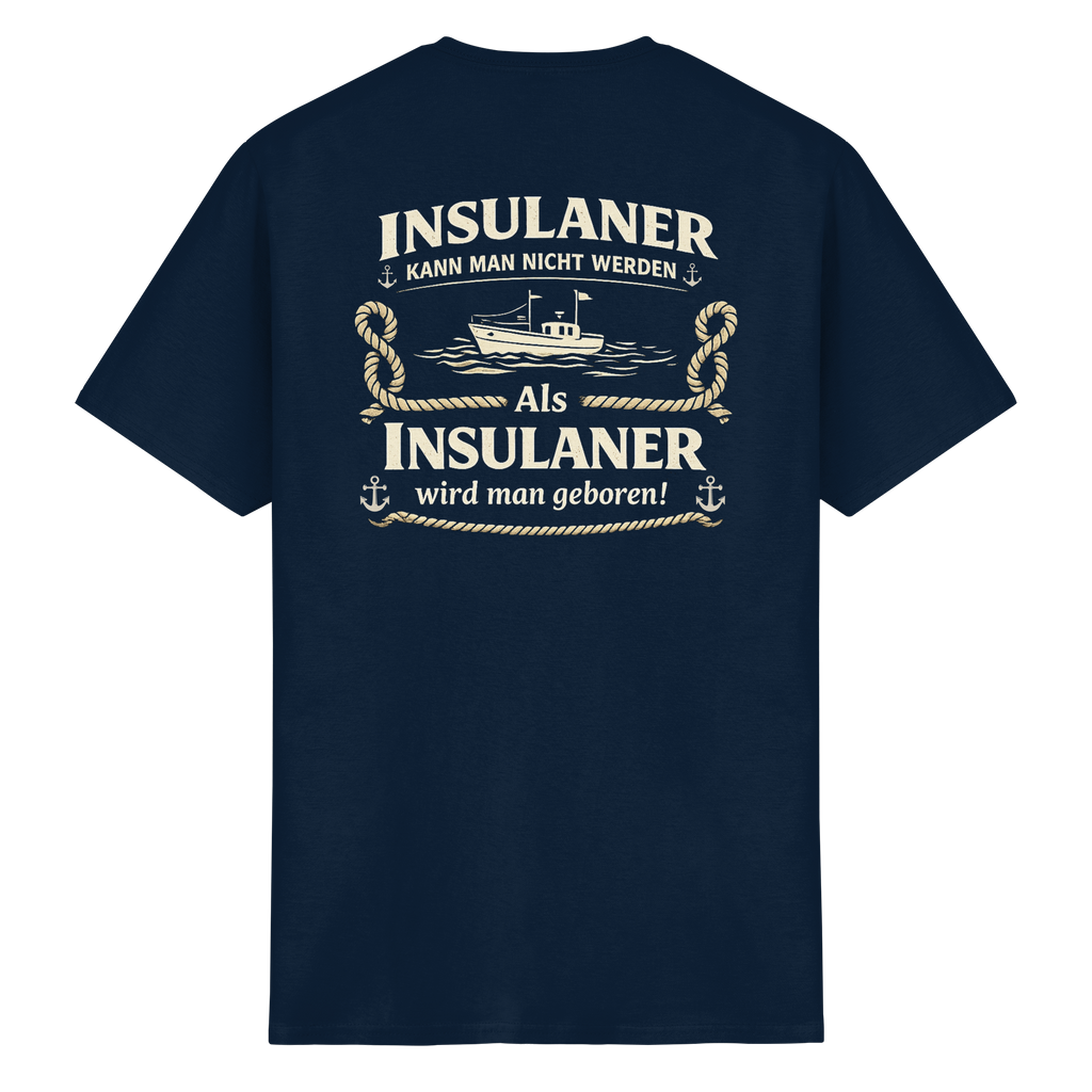 Insulaner kann man nicht werden - Heavy Cotton T-Shirt
