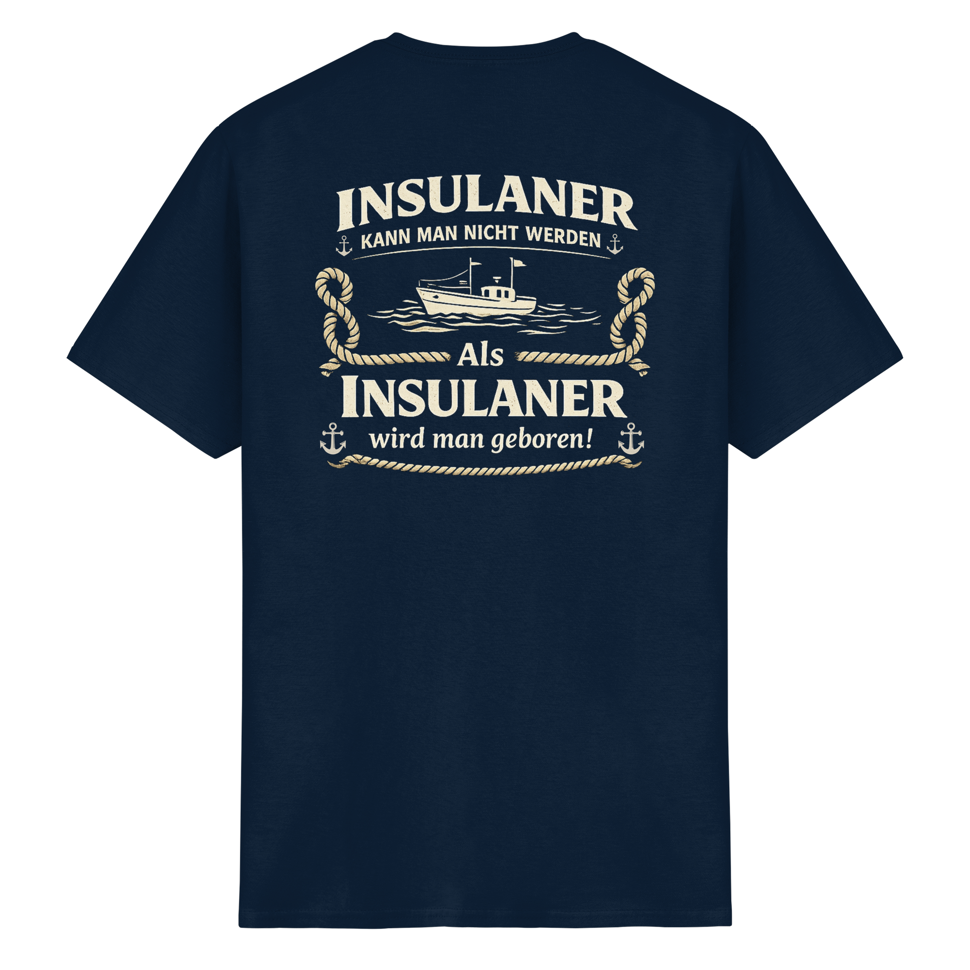 Insulaner kann man nicht werden - Heavy Cotton T-Shirt