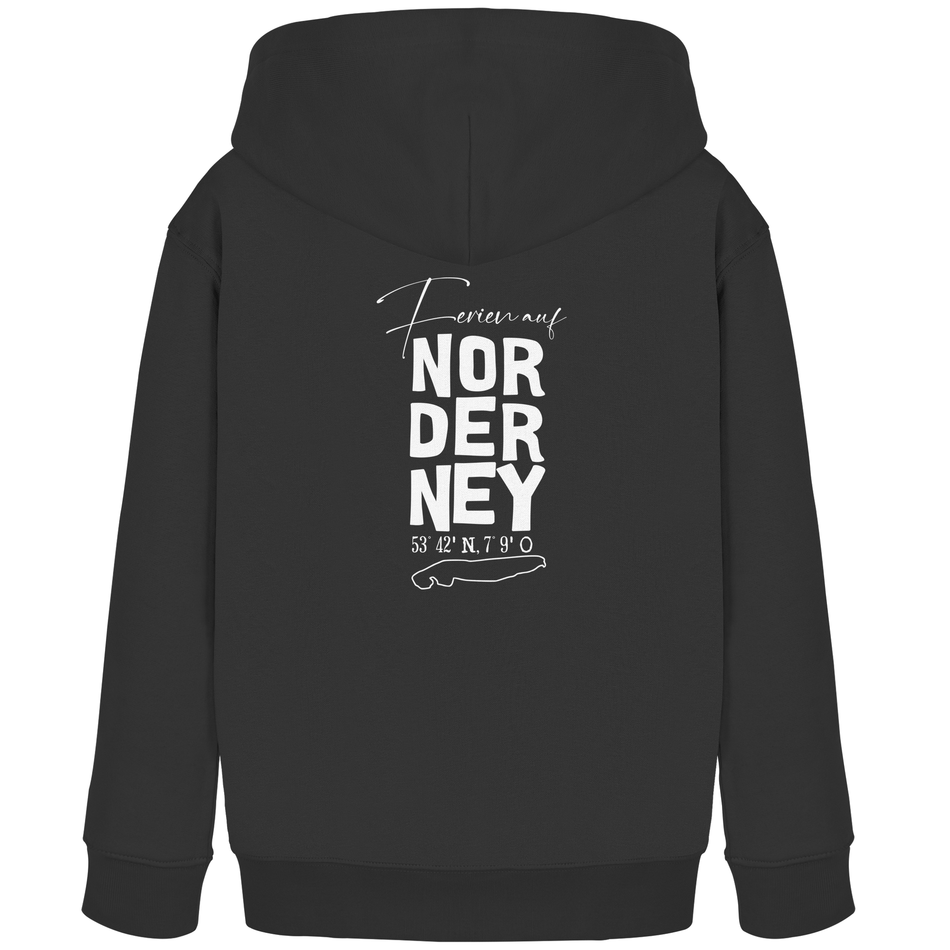 Ferien auf Norderney - Kids Organic Hoodie