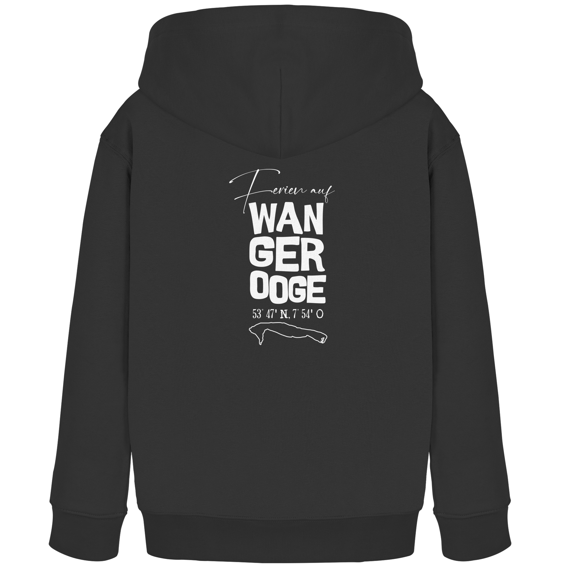 Ferien auf Wangerooge - Kids Organic Hoodie