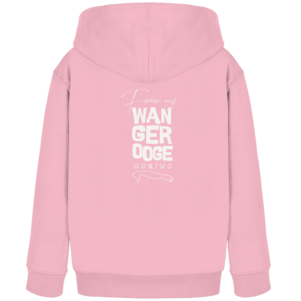 Ferien auf Wangerooge - Kids Organic Hoodie