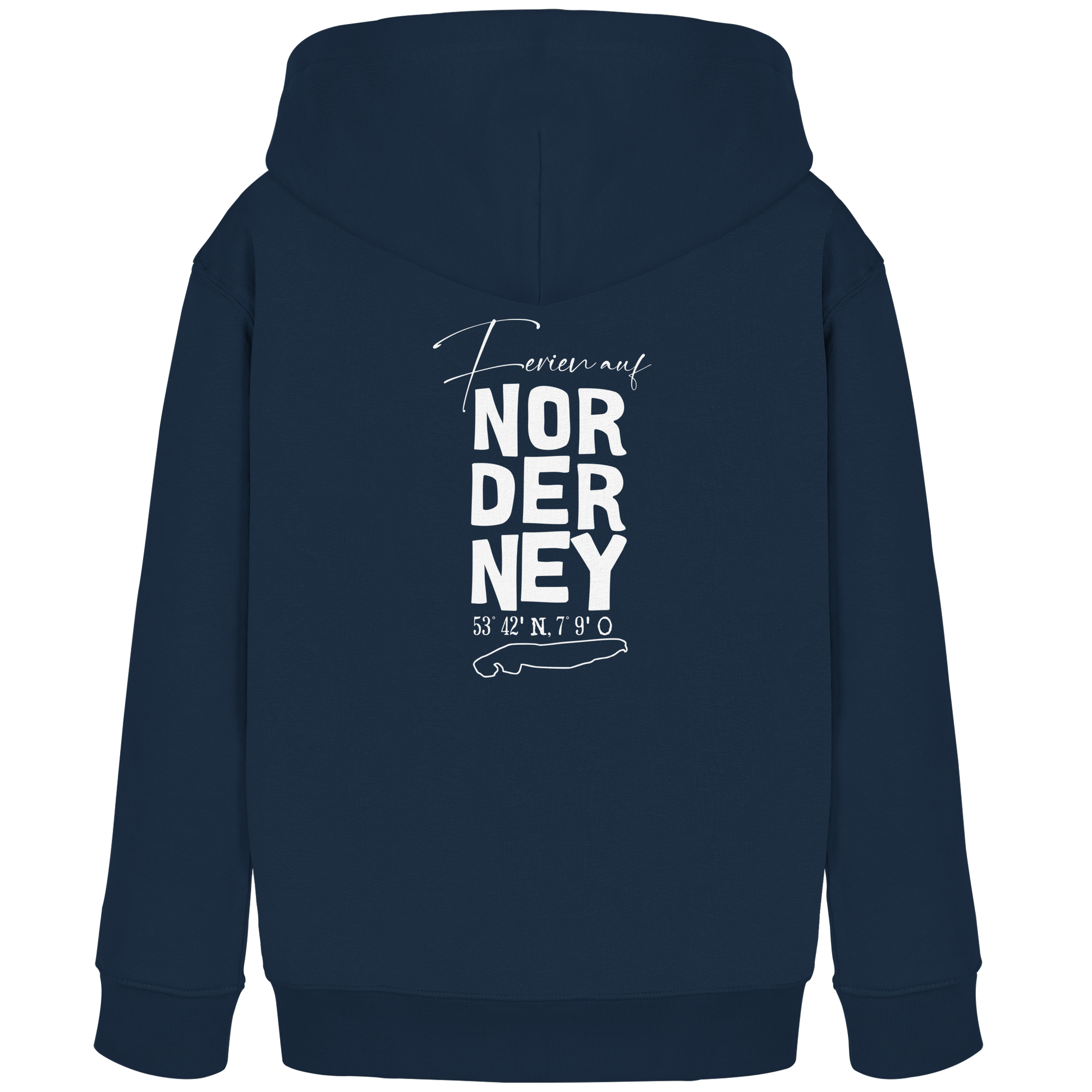 Ferien auf Norderney - Kids Organic Hoodie