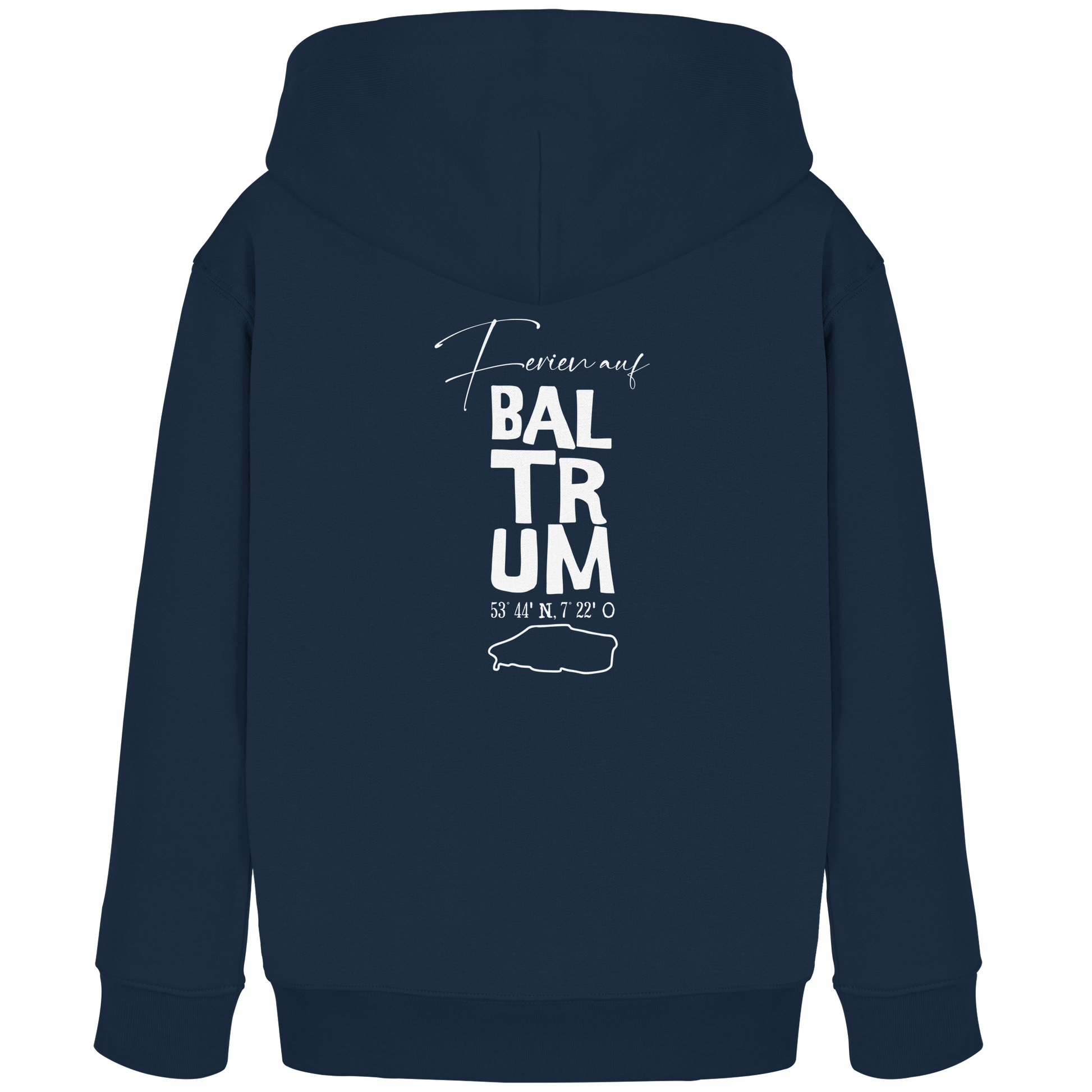 Ferien auf Baltrum - Kids Organic Hoodie