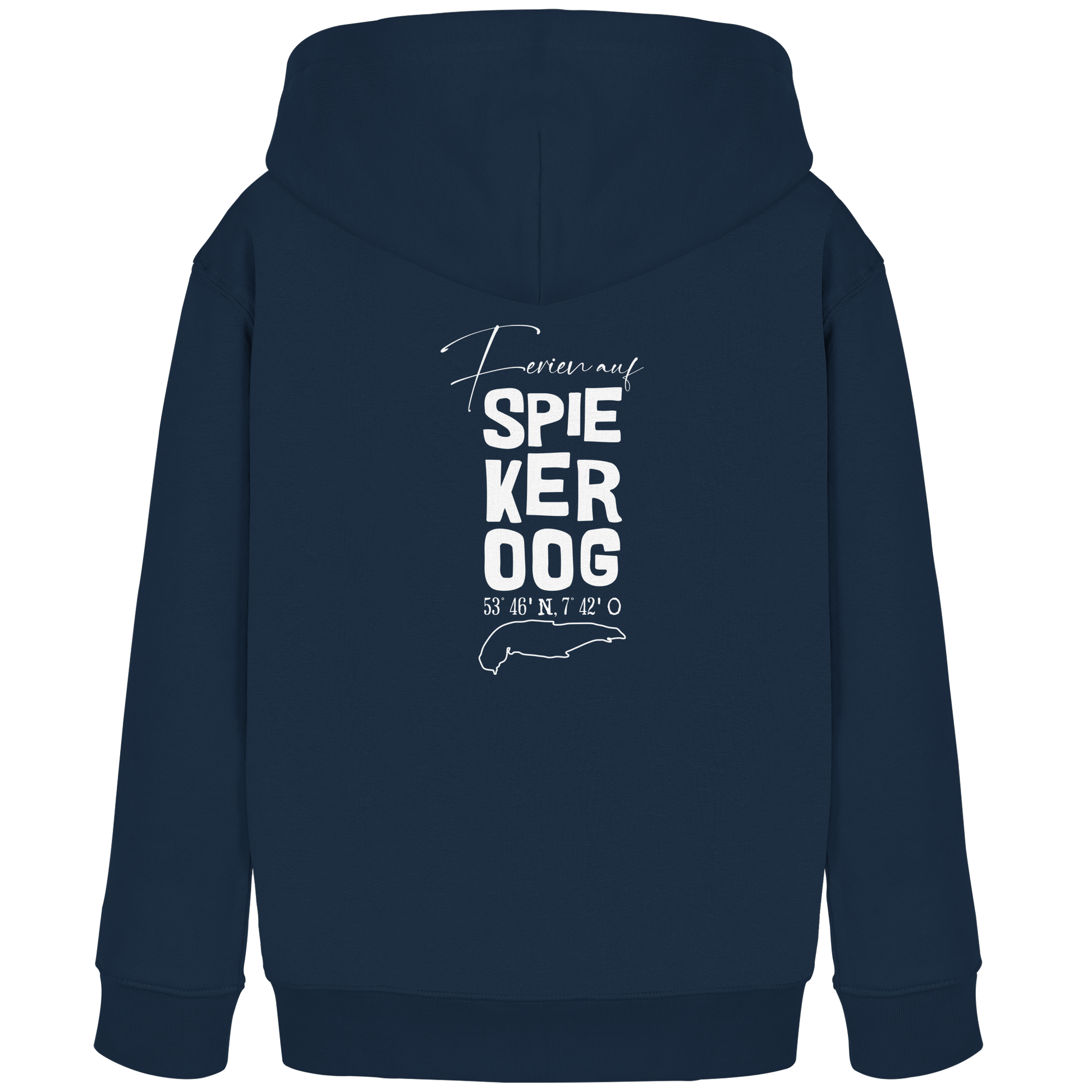 Ferien auf Spiekeroog - Kids Organic Hoodie