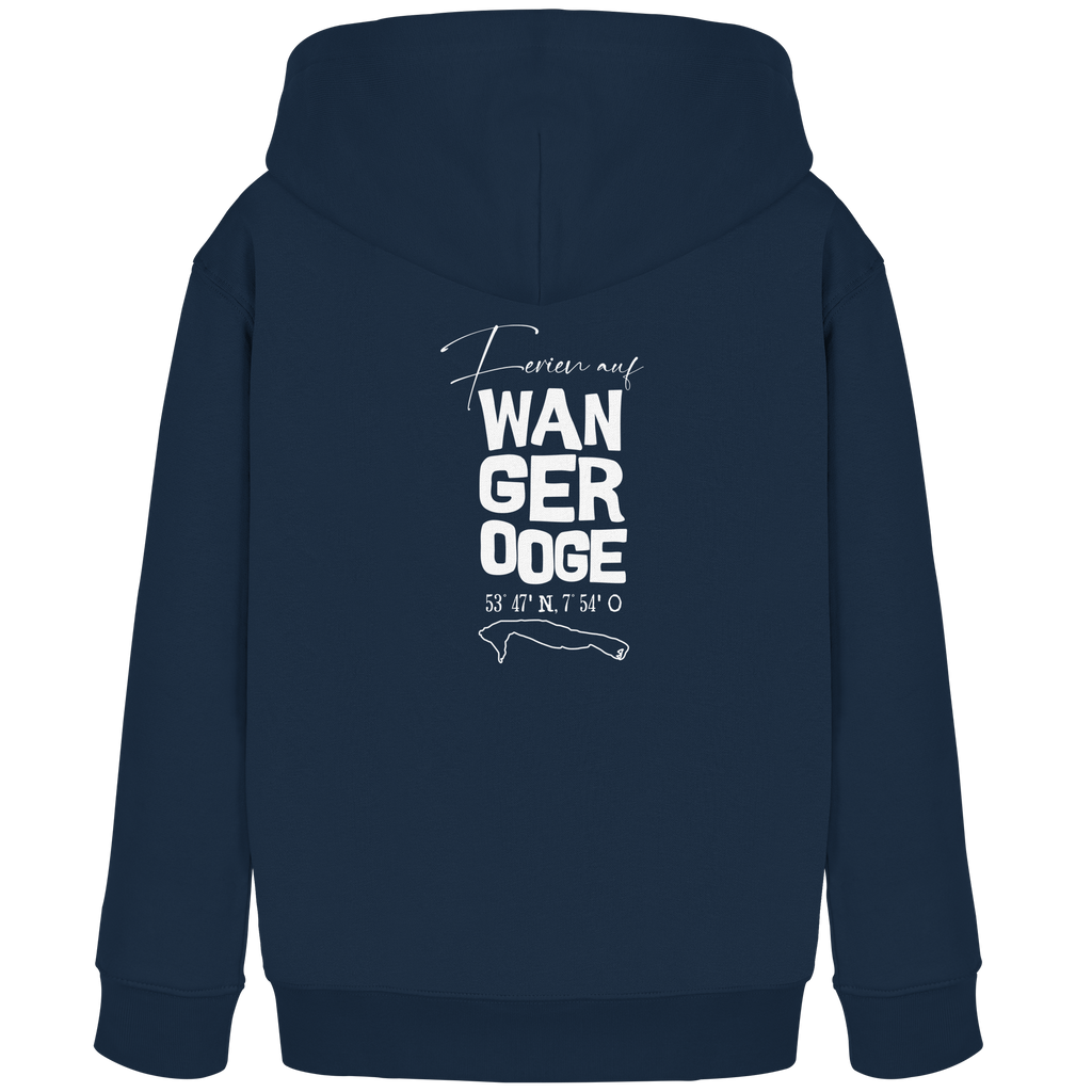 Ferien auf Wangerooge - Kids Organic Hoodie
