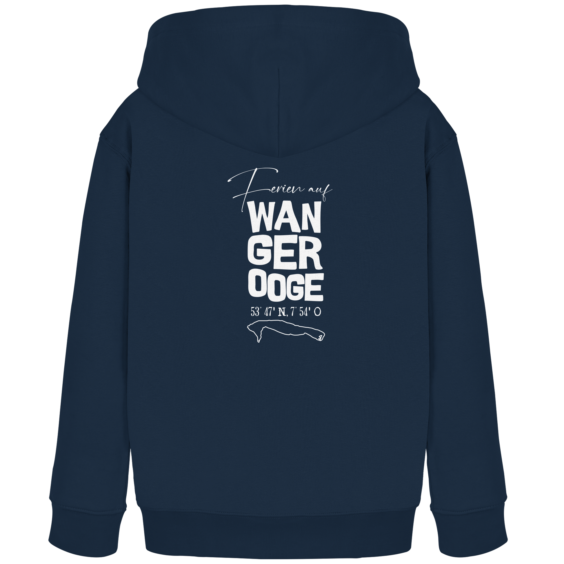 Ferien auf Wangerooge - Kids Organic Hoodie