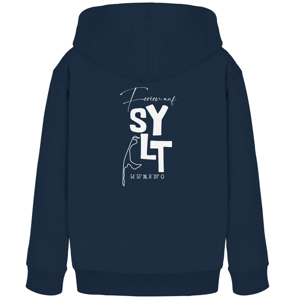 Ferien auf Sylt - Kids Organic Hoodie