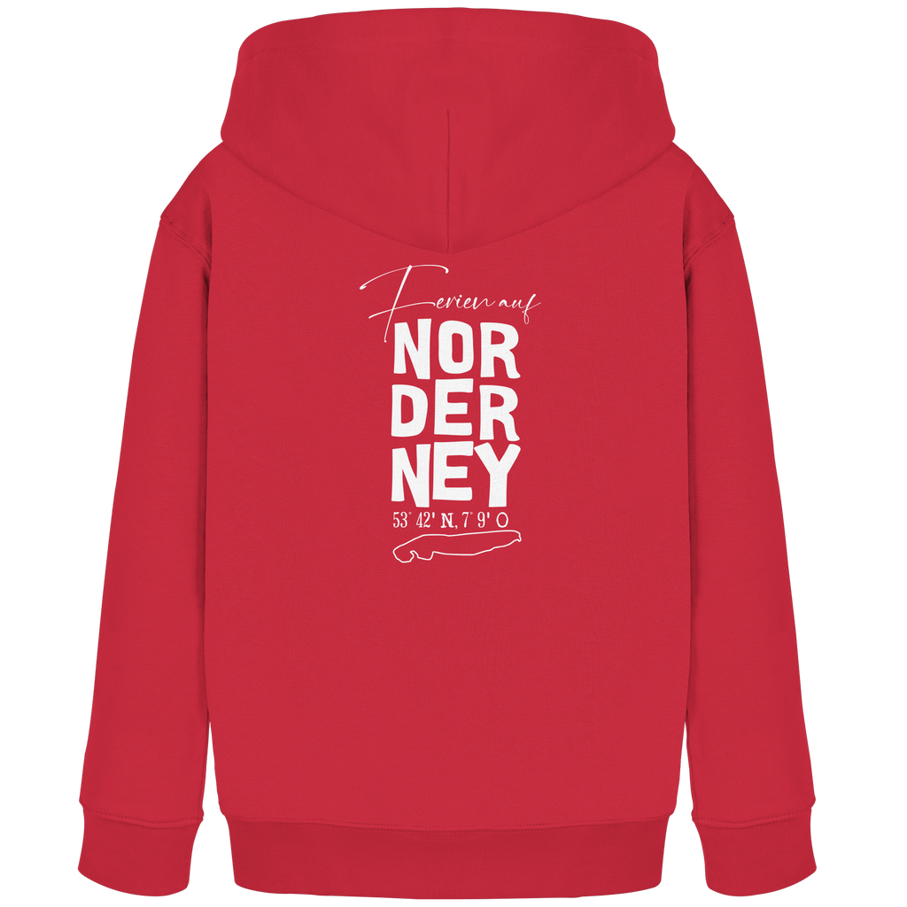 Ferien auf Norderney - Kids Organic Hoodie