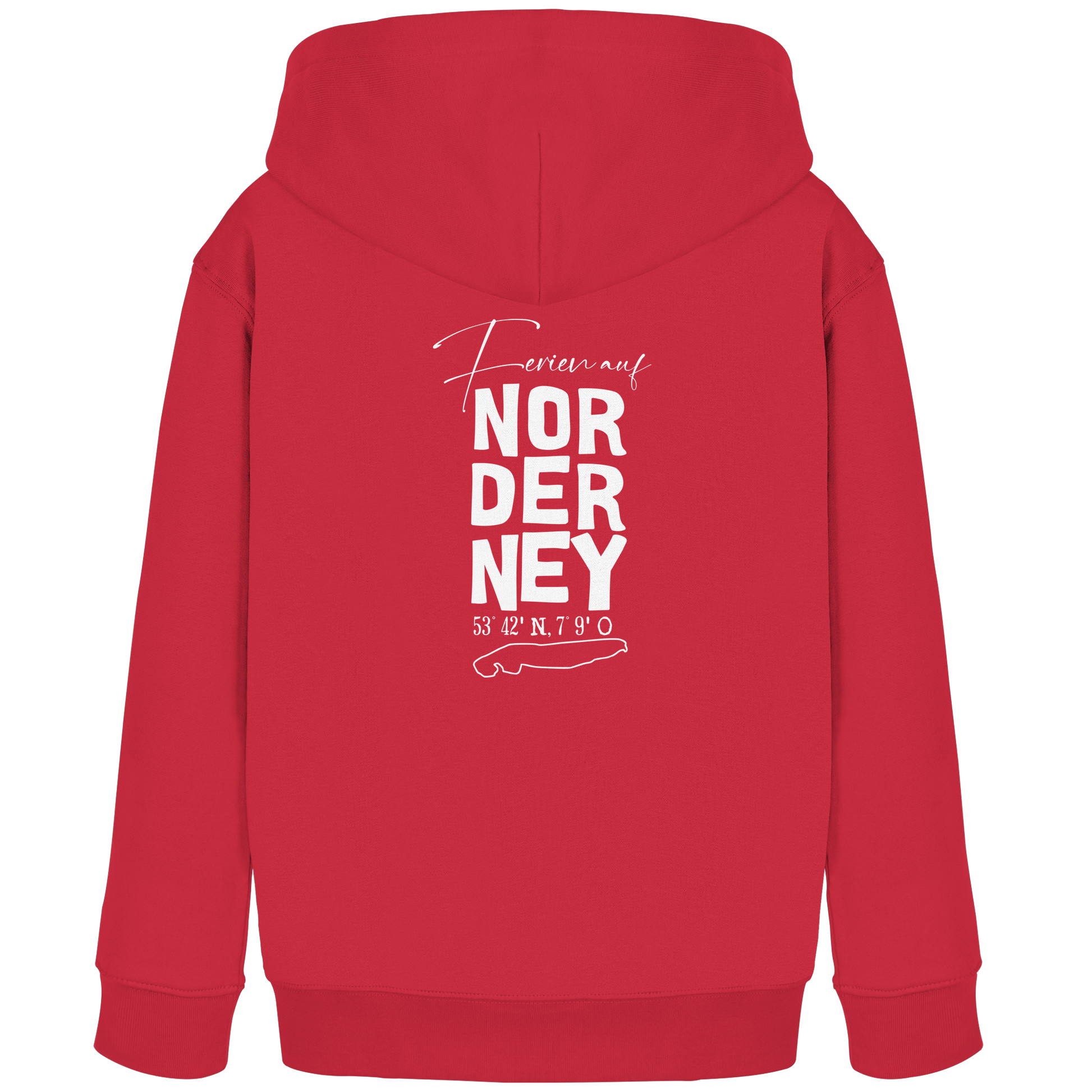 Ferien auf Norderney - Kids Organic Hoodie