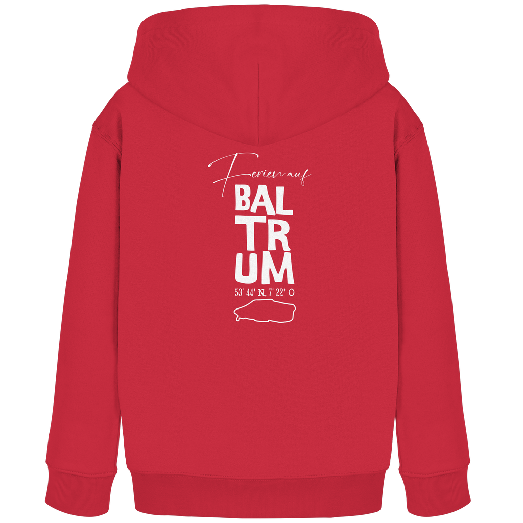 Ferien auf Baltrum - Kids Organic Hoodie