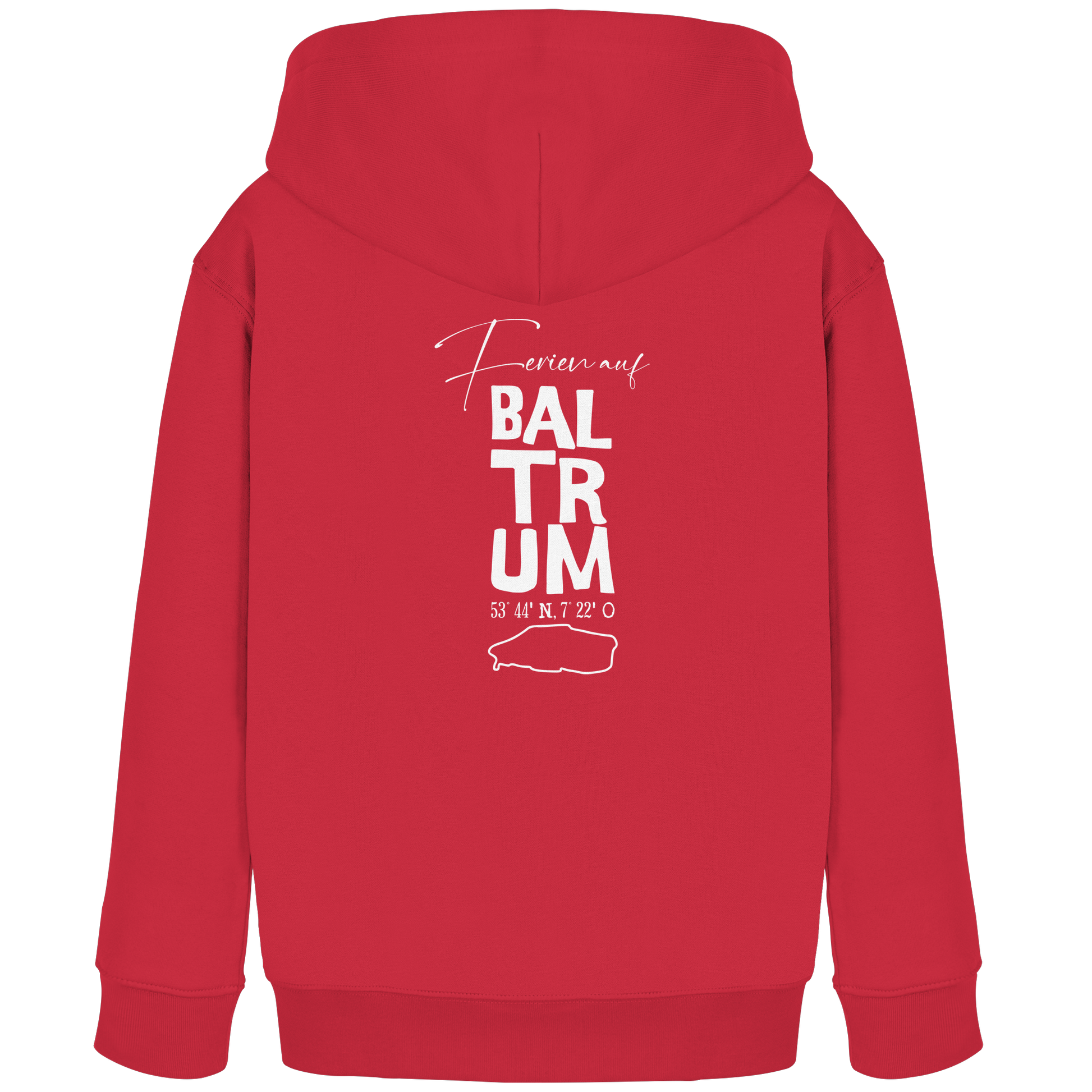 Ferien auf Baltrum - Kids Organic Hoodie
