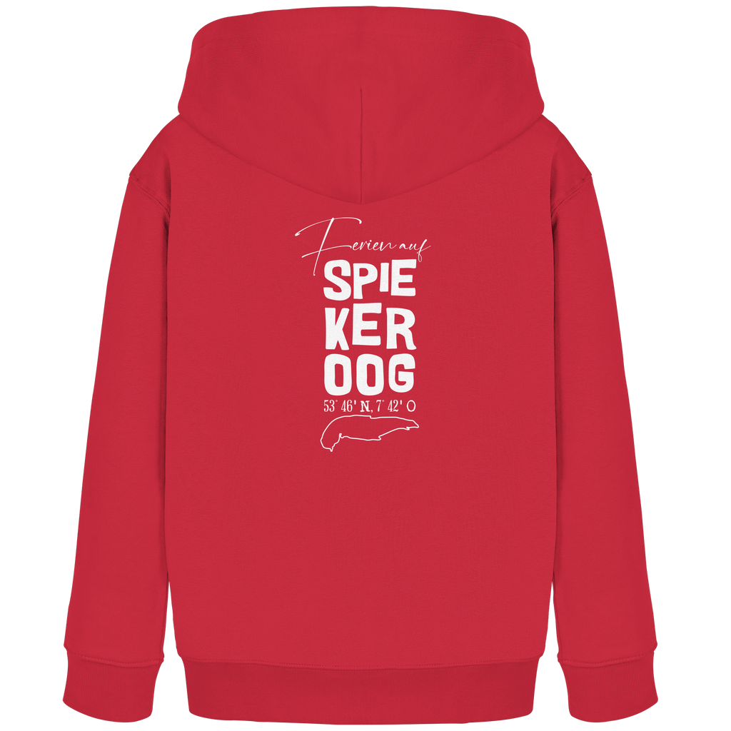 Ferien auf Spiekeroog - Kids Organic Hoodie