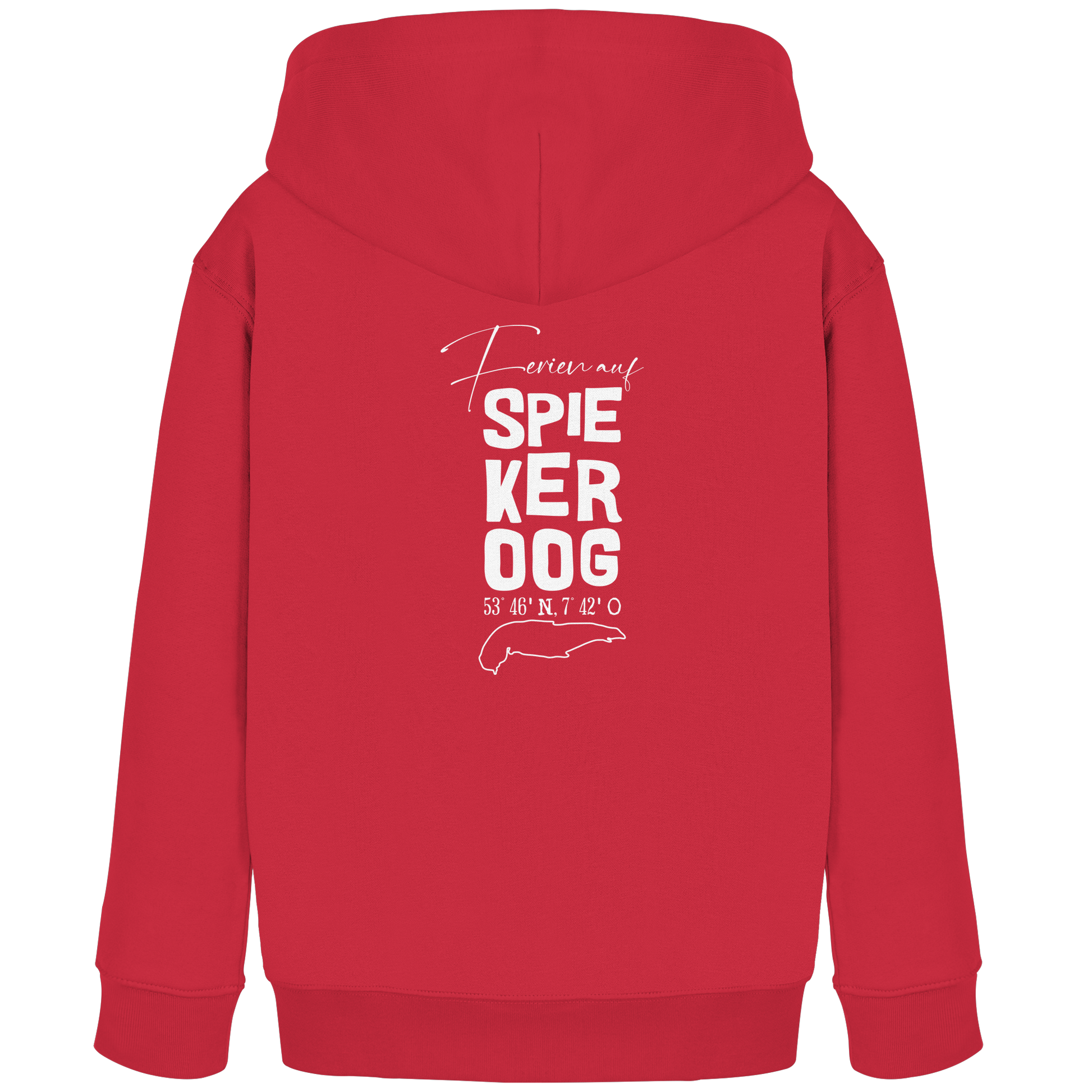 Ferien auf Spiekeroog - Kids Organic Hoodie