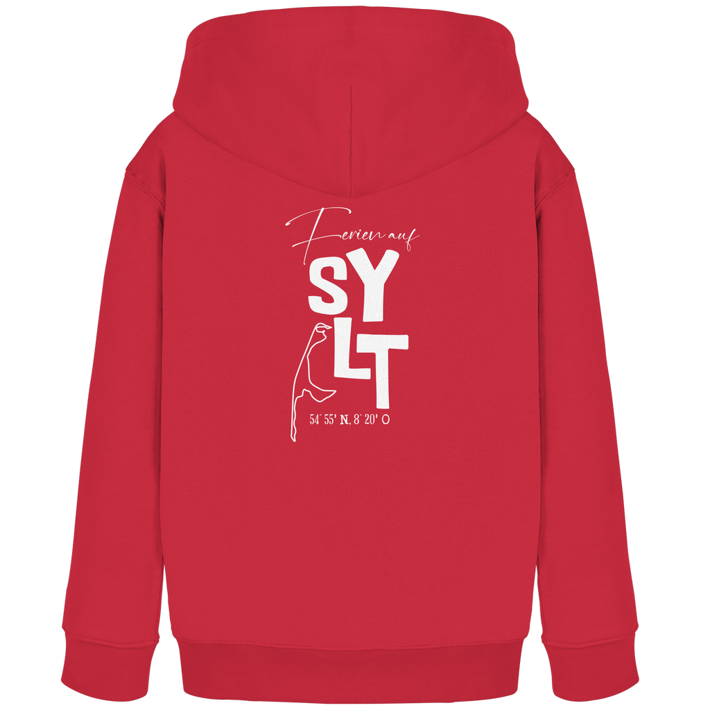 Ferien auf Sylt - Kids Organic Hoodie