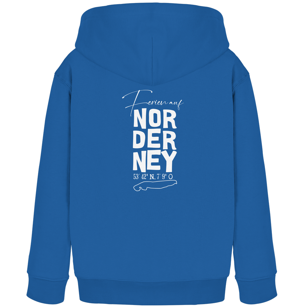 Ferien auf Norderney - Kids Organic Hoodie