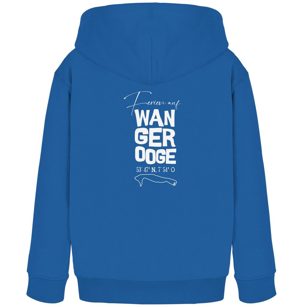 Ferien auf Wangerooge - Kids Organic Hoodie