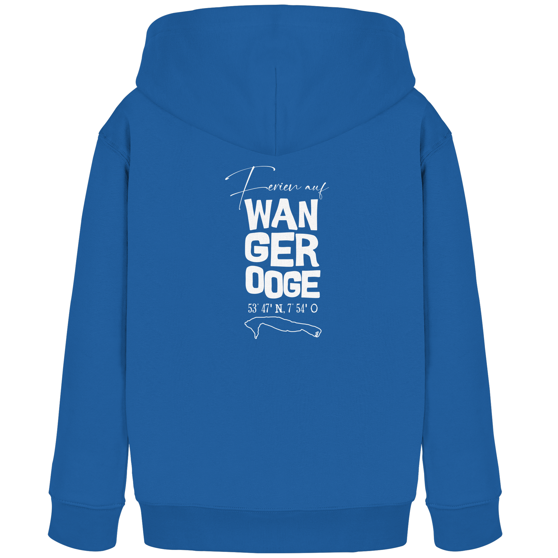 Ferien auf Wangerooge - Kids Organic Hoodie