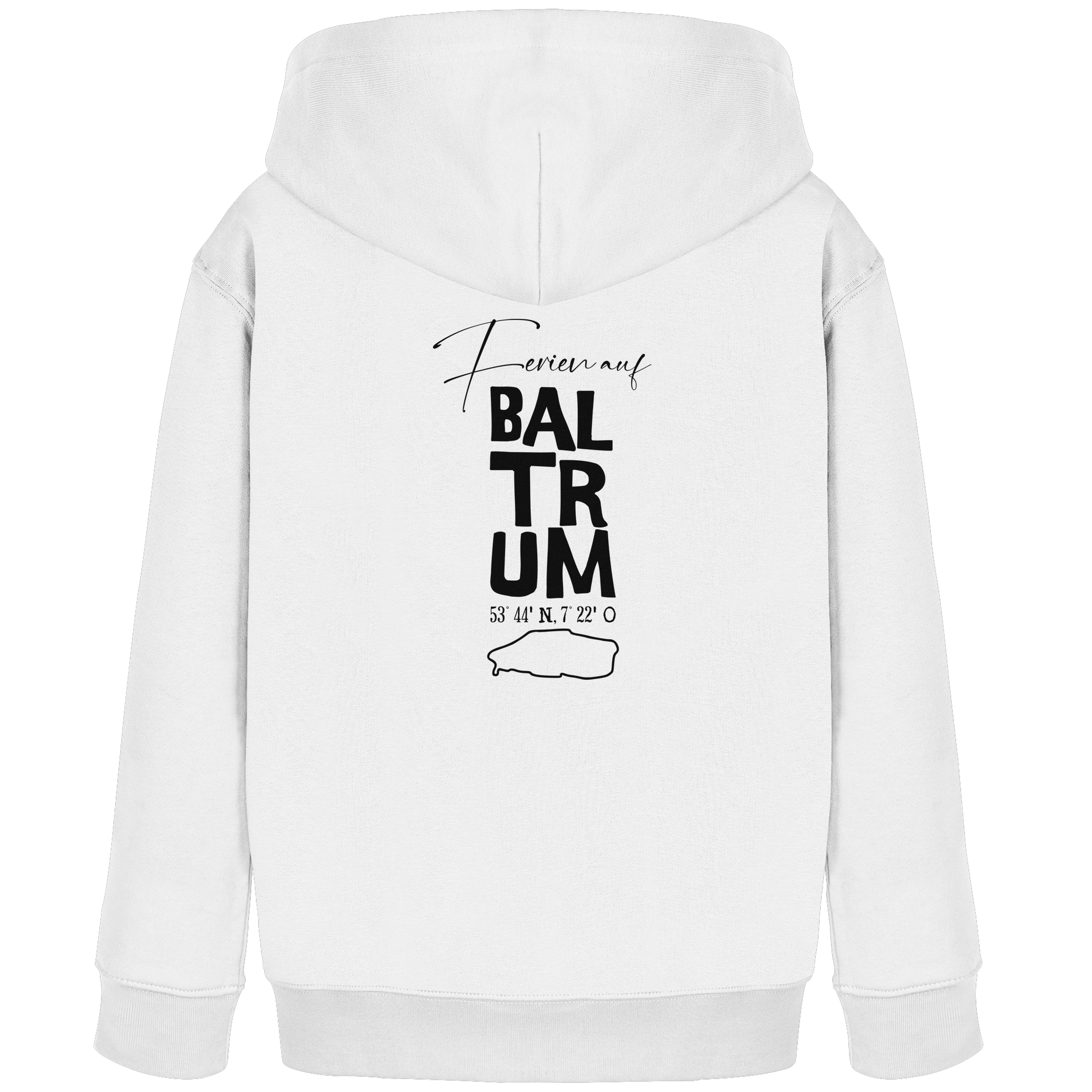 Ferien auf Baltrum - Kids Organic Hoodie