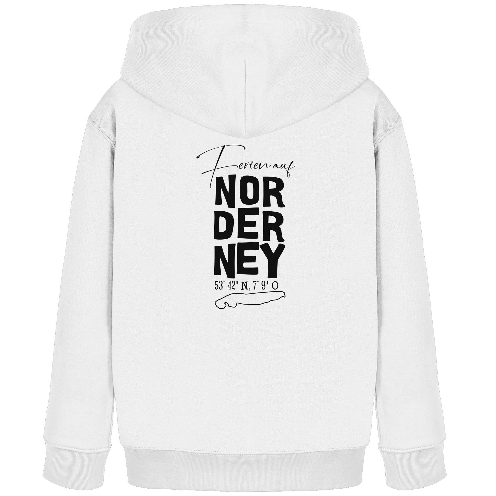 Ferien auf Norderney - Kids Organic Hoodie