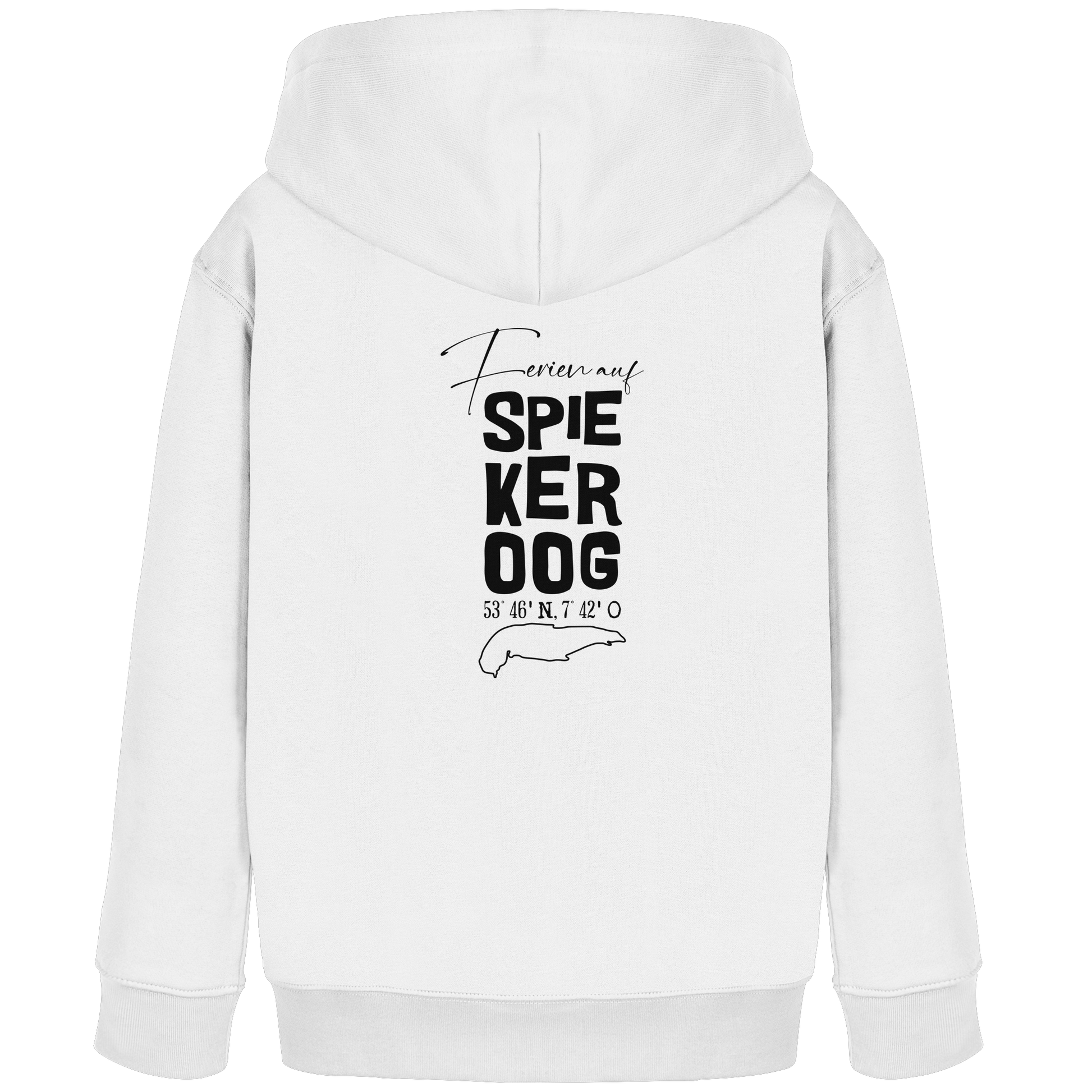 Ferien auf Spiekeroog - Kids Organic Hoodie