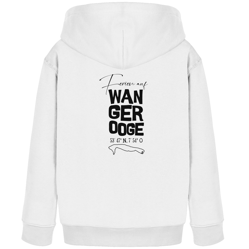 Ferien auf Wangerooge - Kids Organic Hoodie