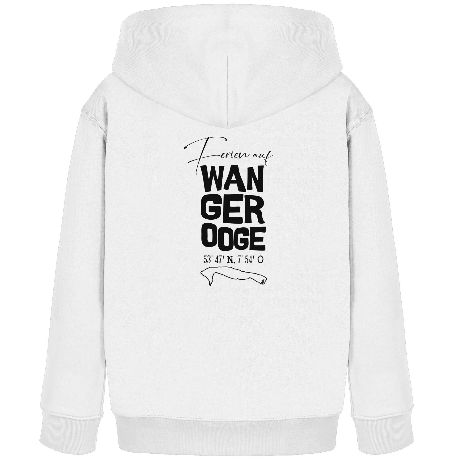 Ferien auf Wangerooge - Kids Organic Hoodie