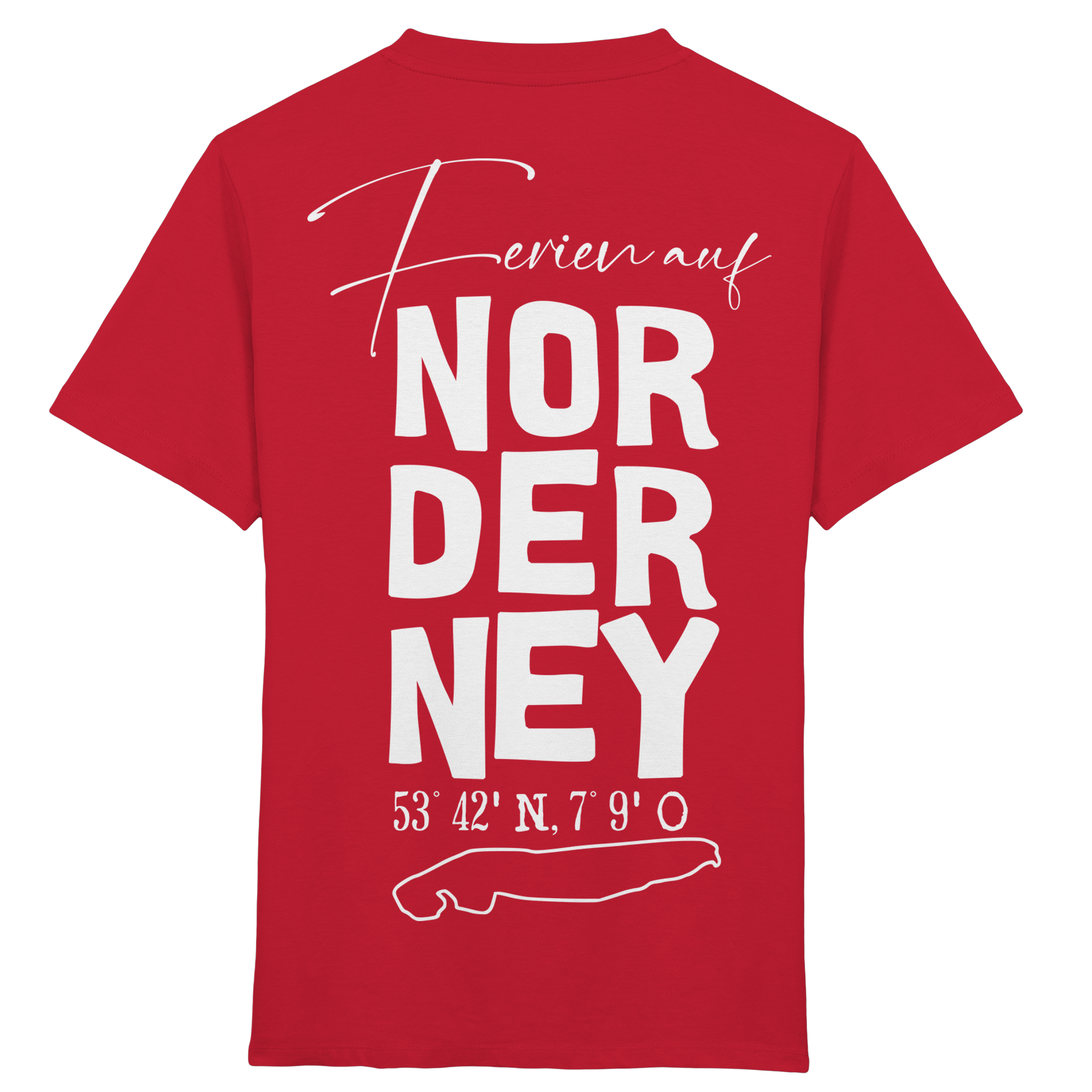 Ferien auf Norderney - Kids Organic Shirt
