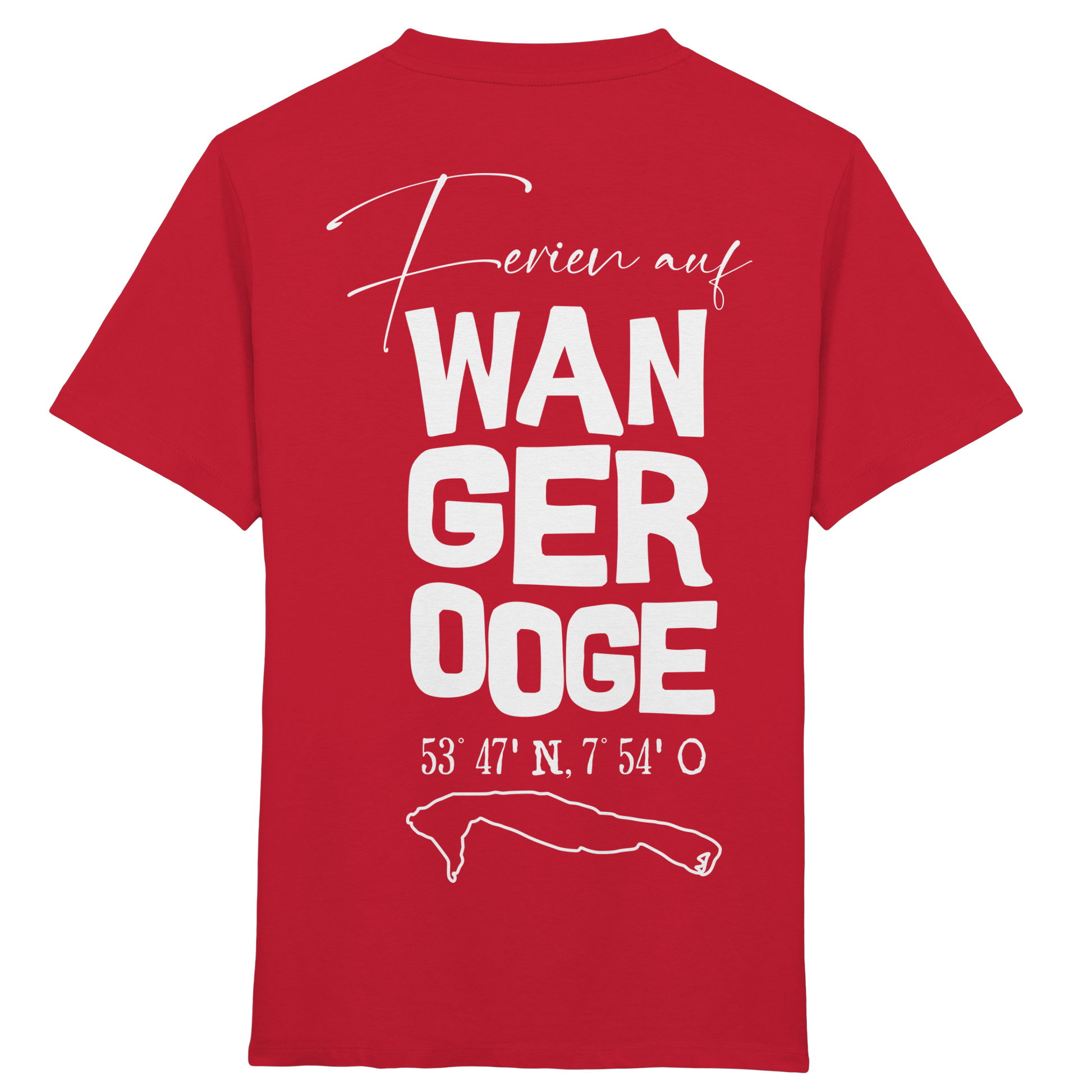 Ferien auf Wangerooge - Kids Organic Shirt