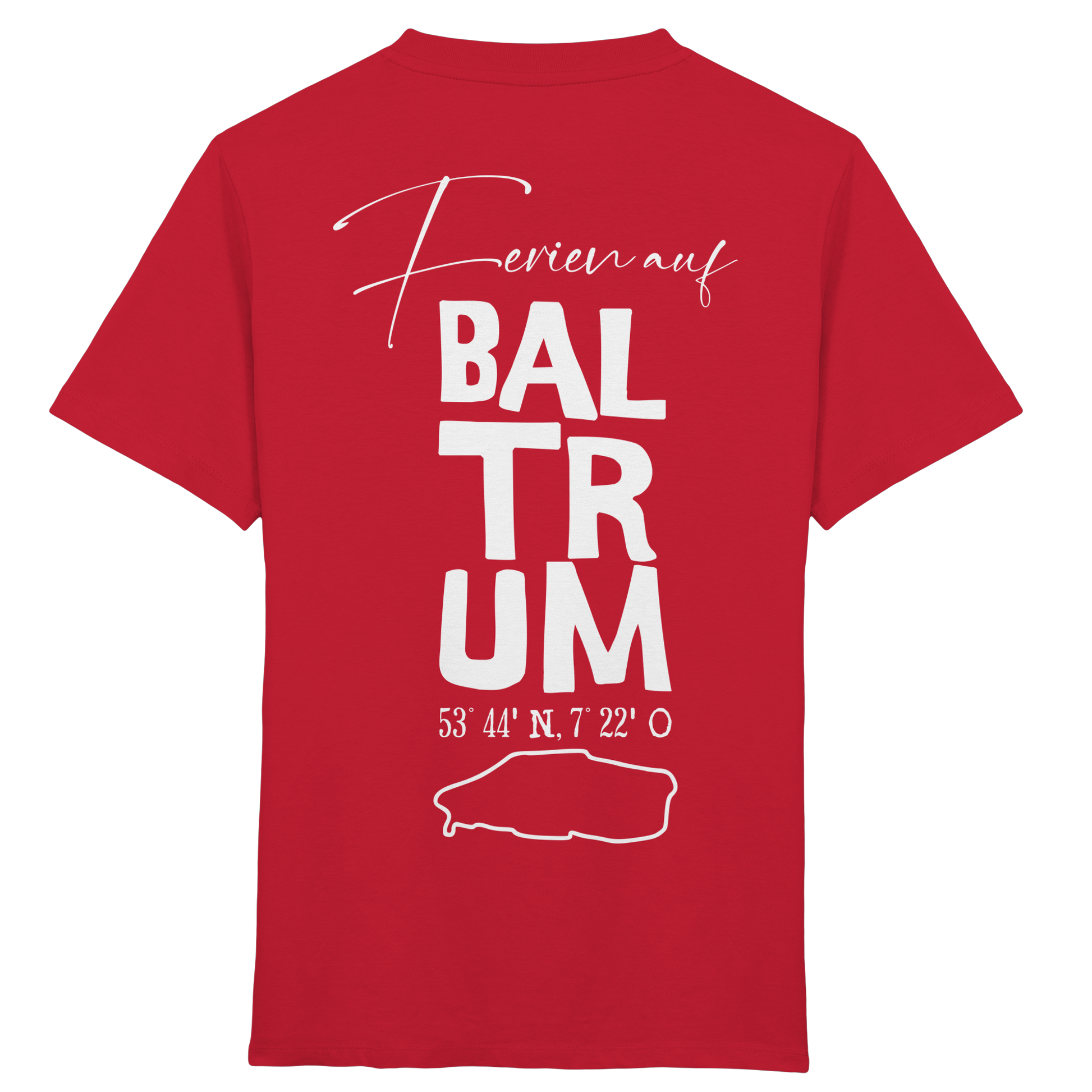 Ferien auf Baltrum - Kids Organic Shirt