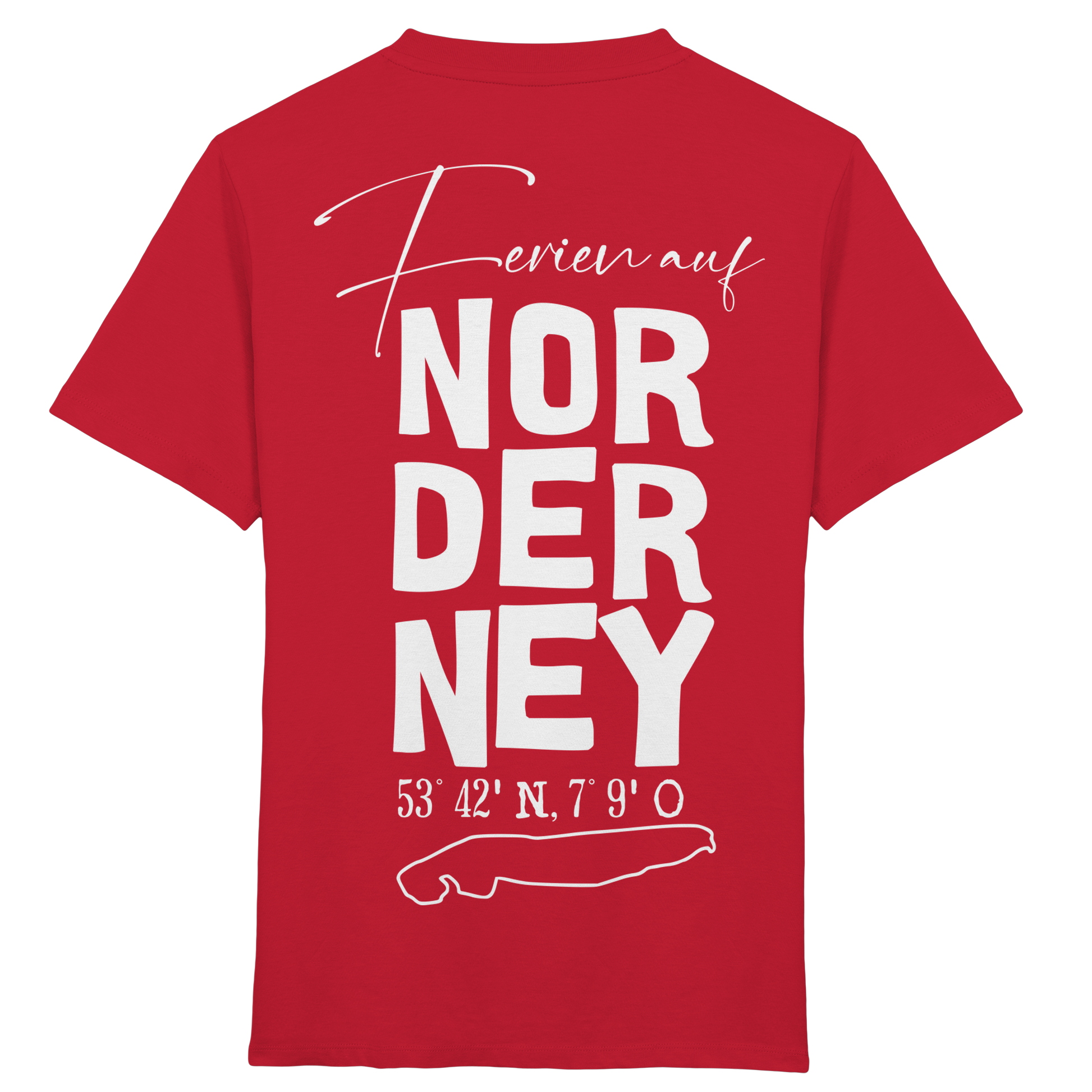 Ferien auf Norderney - Kids Organic Shirt