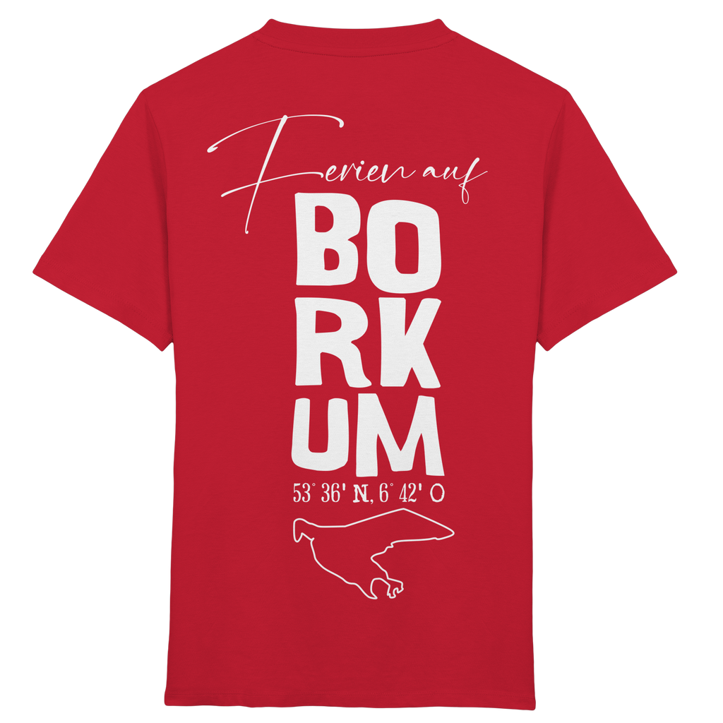 Ferien auf Borkum - Kids Organic Shirt