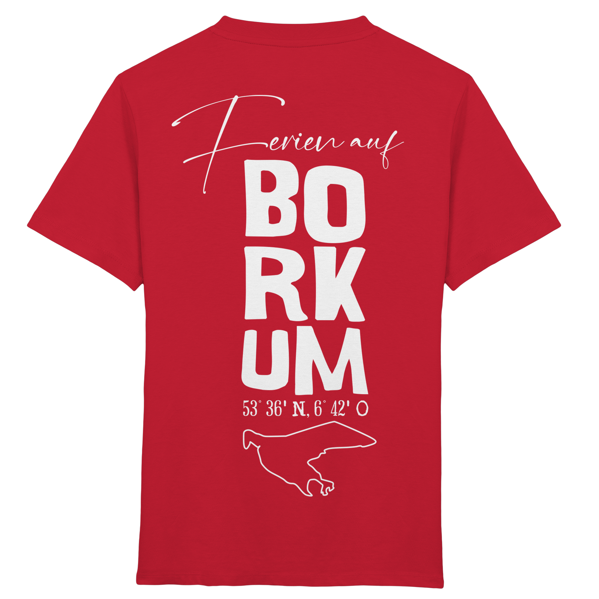 Ferien auf Borkum - Kids Organic Shirt
