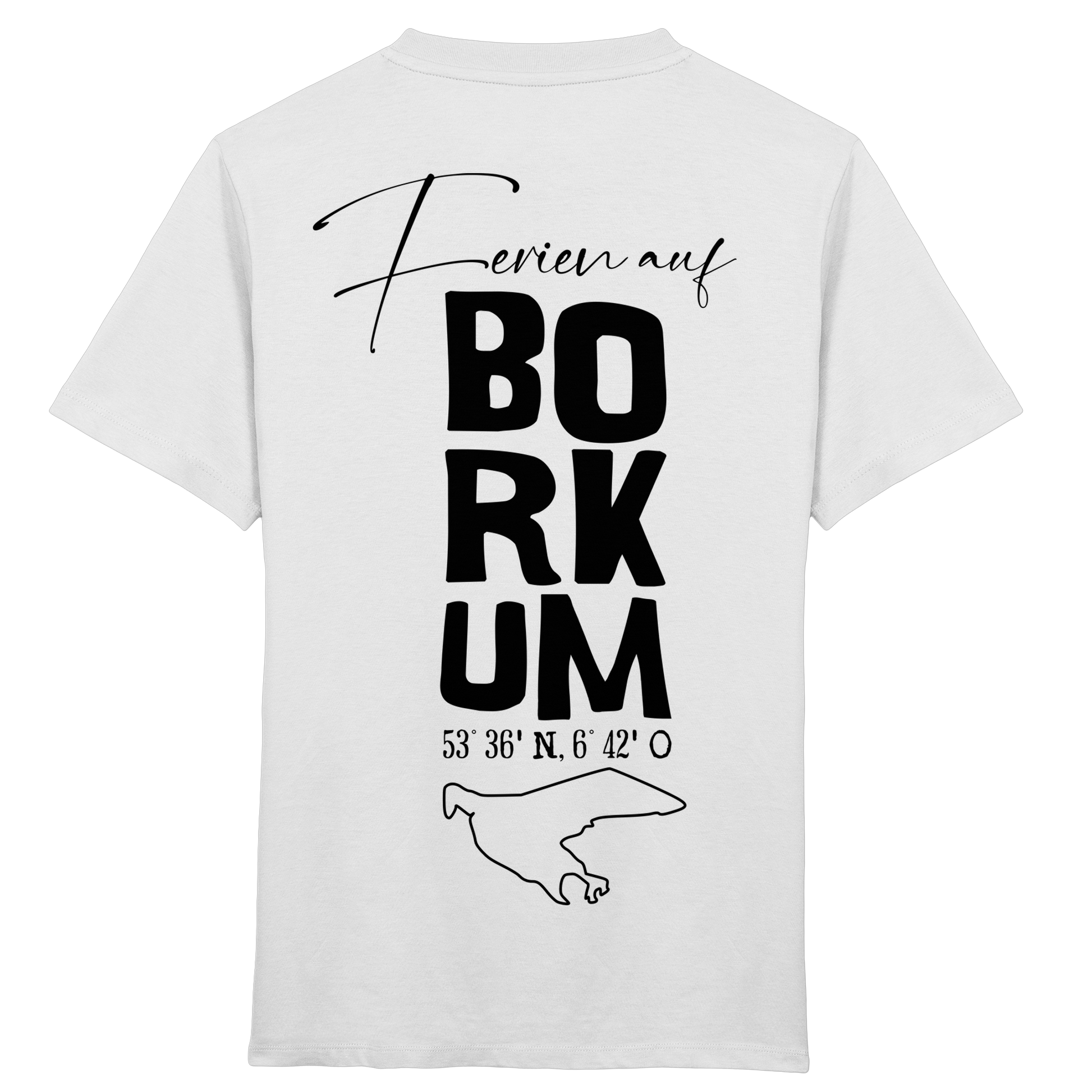 Ferien auf Borkum - Kids Organic Shirt