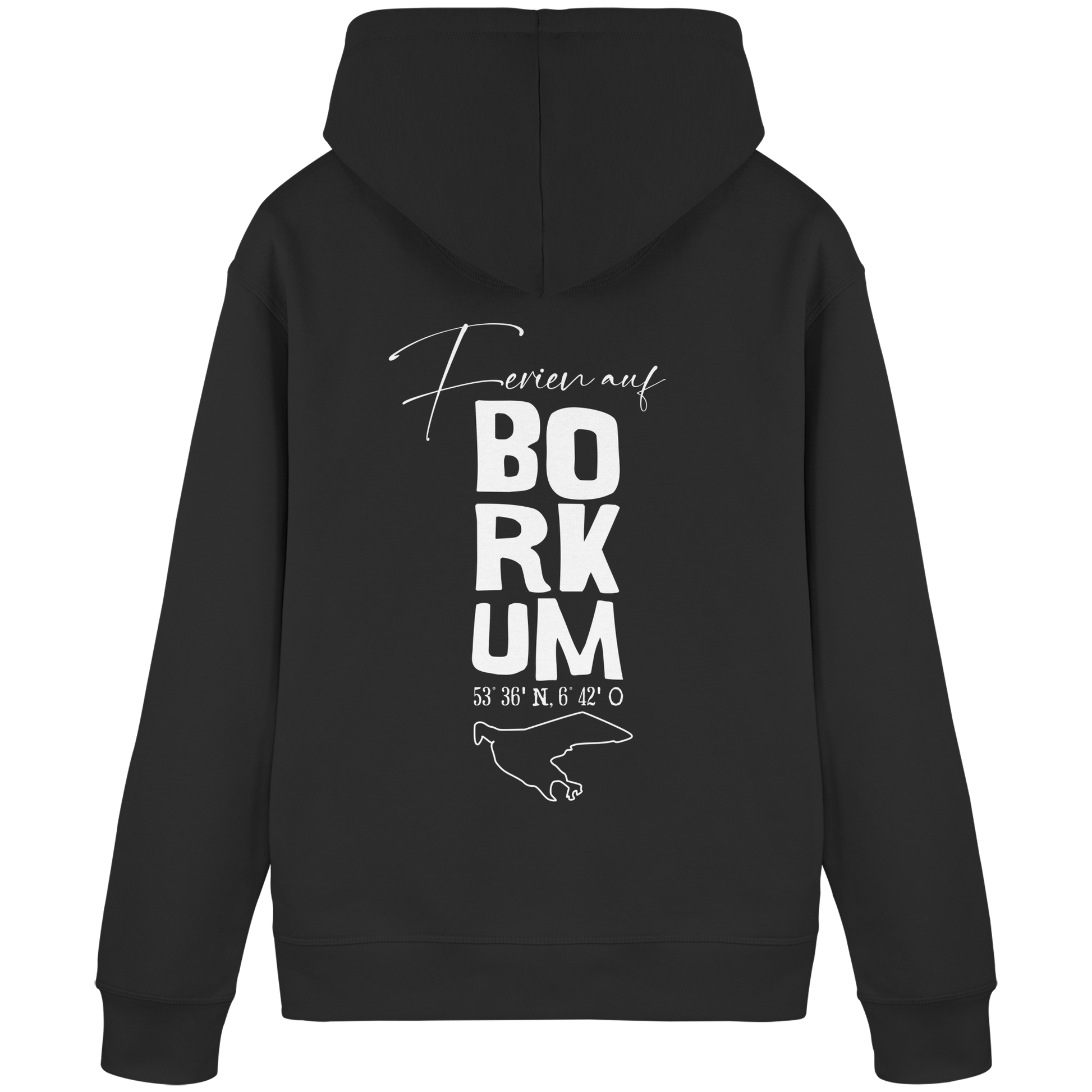 Ferien auf Borkum - Organic Basic Hoodie