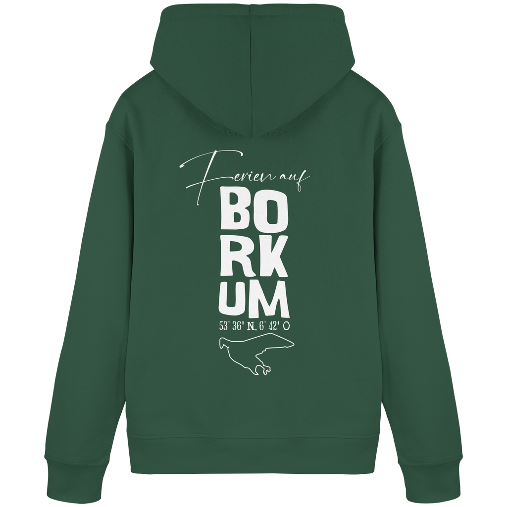 Ferien auf Borkum - Organic Basic Hoodie