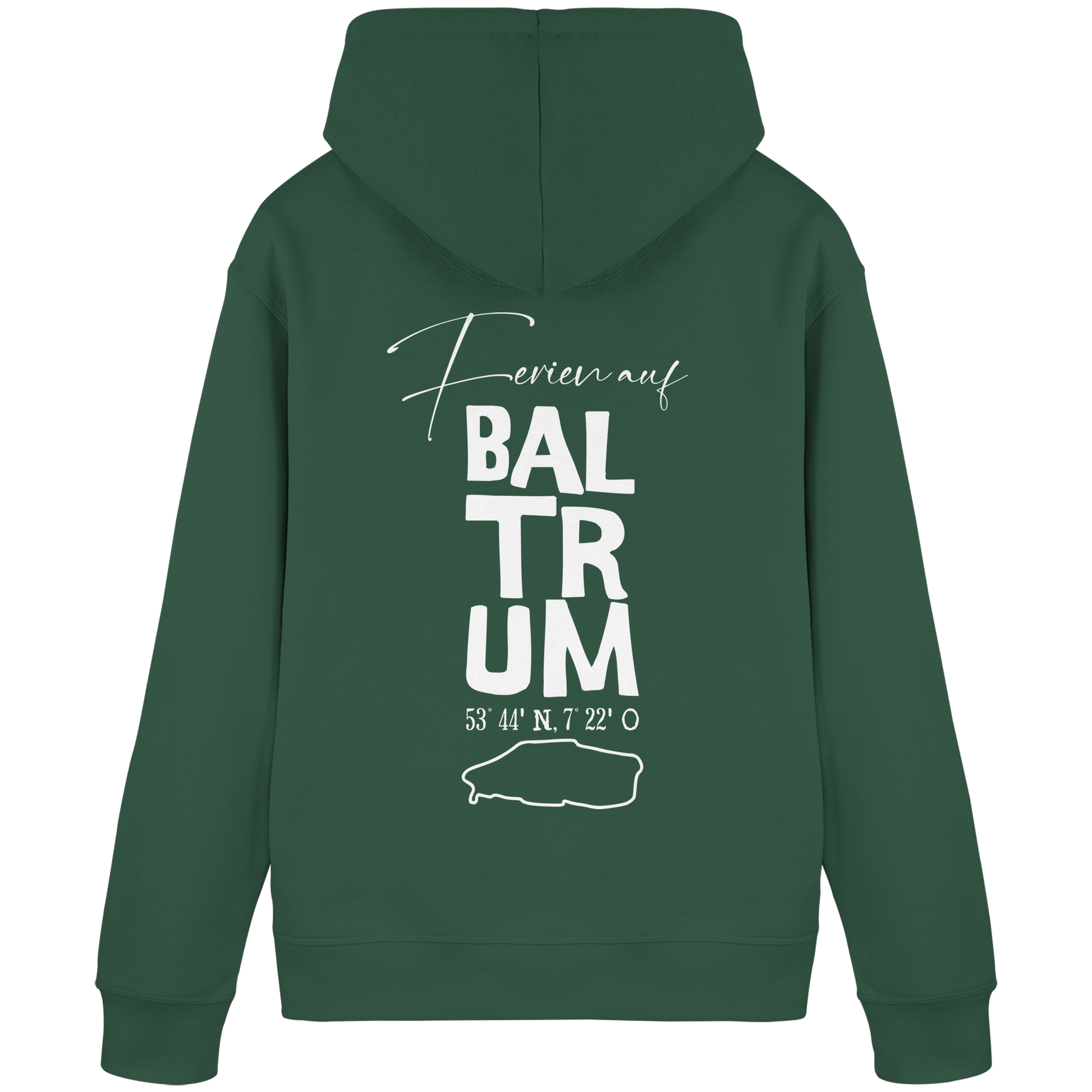 Ferien auf Baltrum - Organic Basic Hoodie