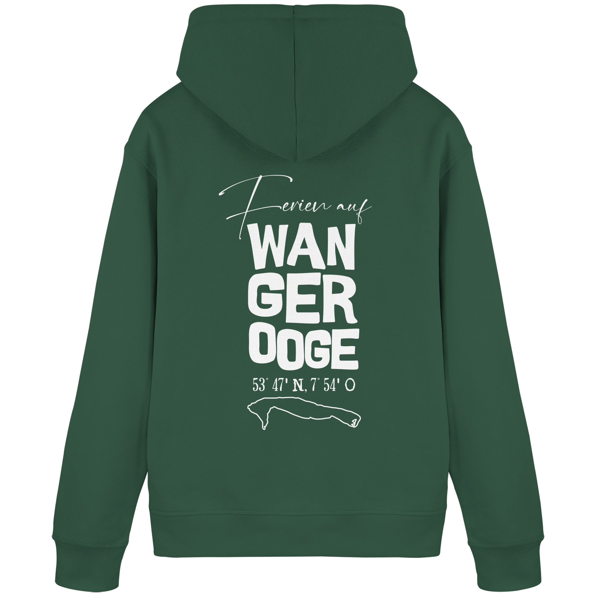 Ferien auf Wangerooge - Organic Basic Hoodie