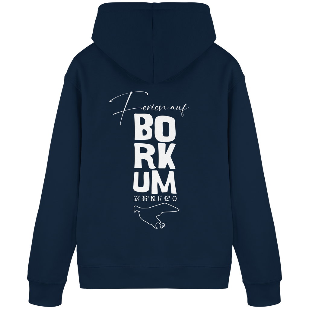 Ferien auf Borkum - Organic Basic Hoodie