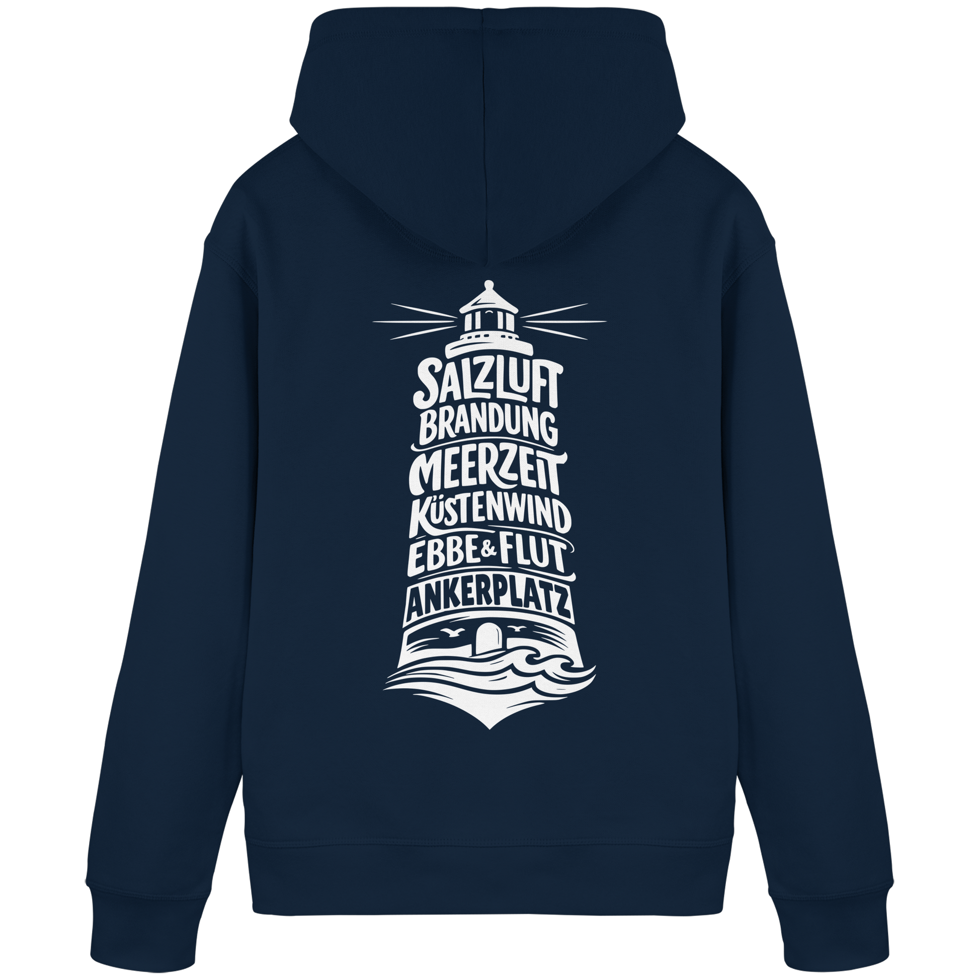 Leuchtturm aus Wörtern - Organic Basic Hoodie