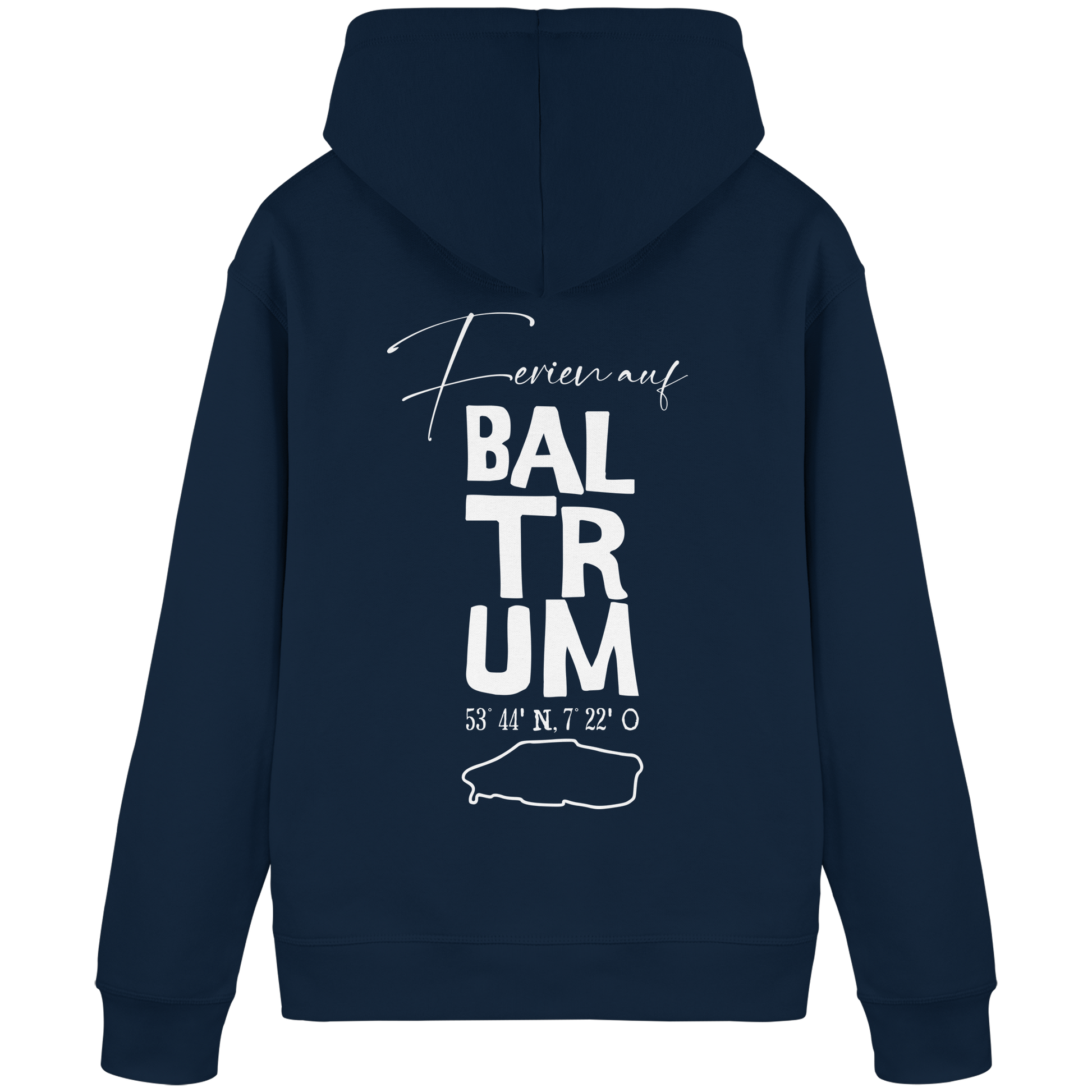 Ferien auf Baltrum - Organic Basic Hoodie
