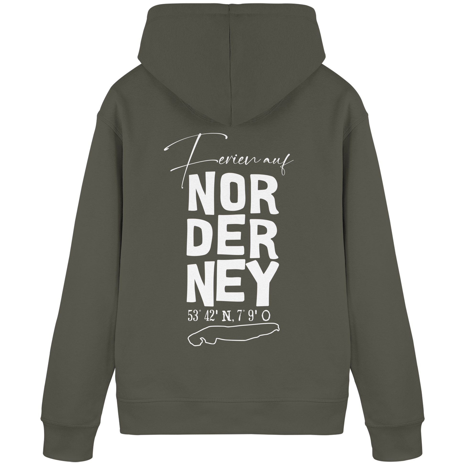 Ferien auf Norderney - Organic Basic Hoodie