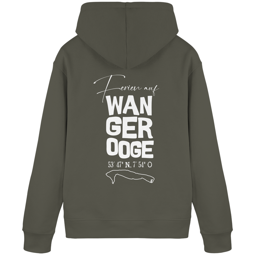Ferien auf Wangerooge - Organic Basic Hoodie
