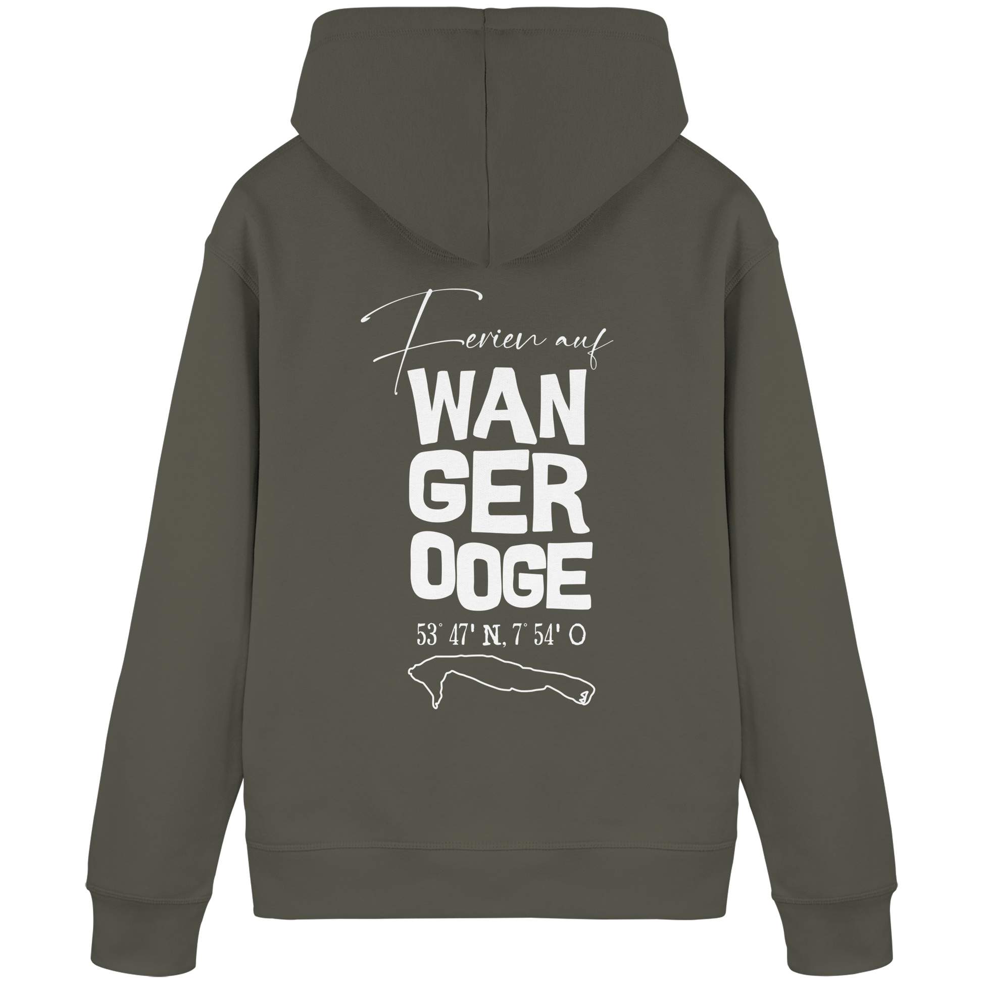 Ferien auf Wangerooge - Organic Basic Hoodie