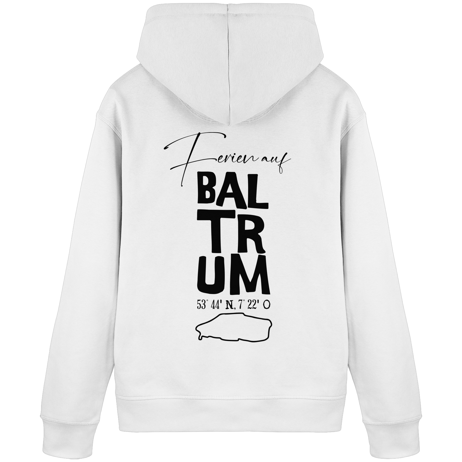 Ferien auf Baltrum - Organic Basic Hoodie