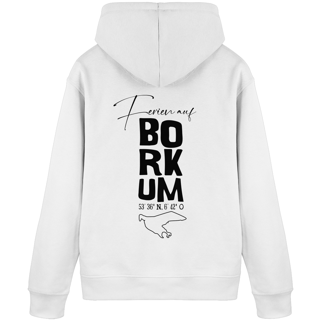 Ferien auf Borkum - Organic Basic Hoodie