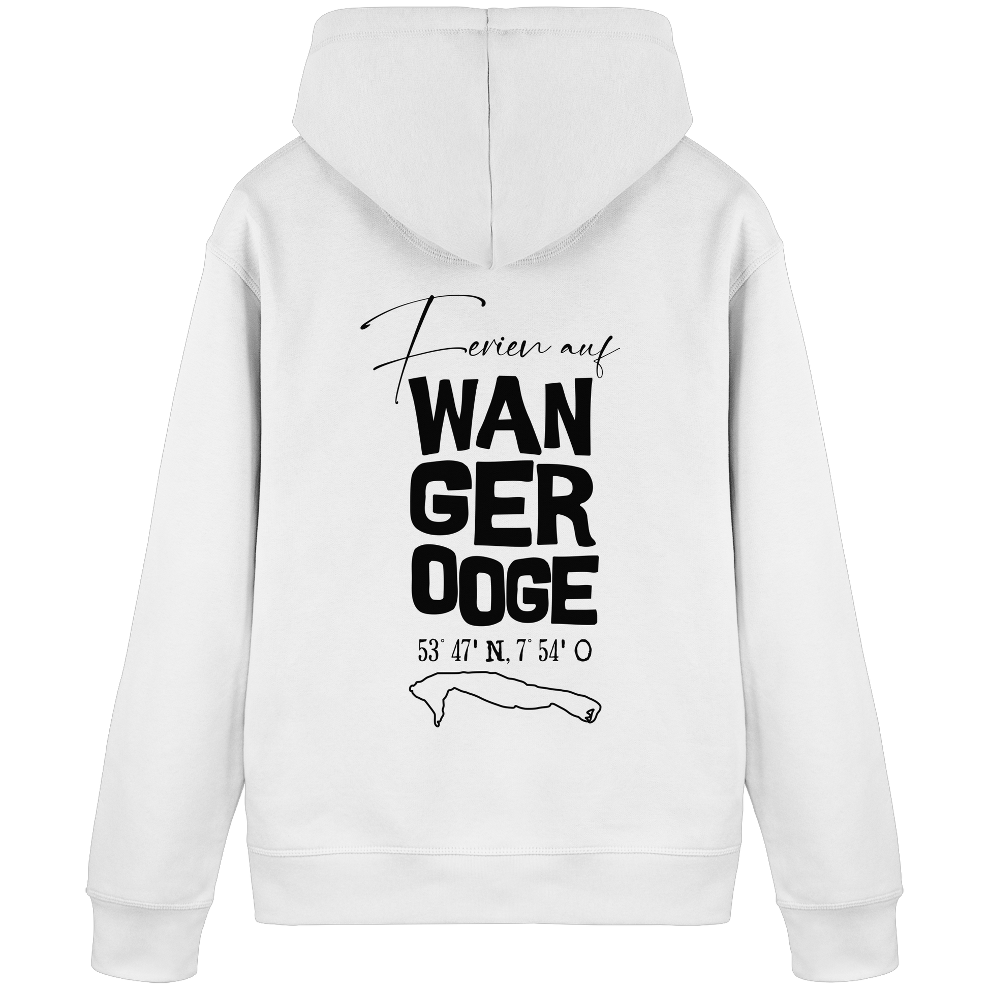 Ferien auf Wangerooge - Organic Basic Hoodie