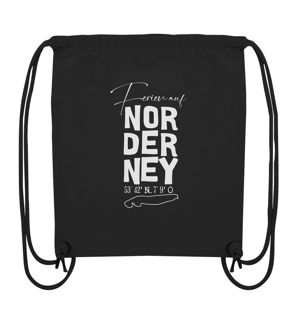 Ferien auf Norderney - Organic Gym-Bag